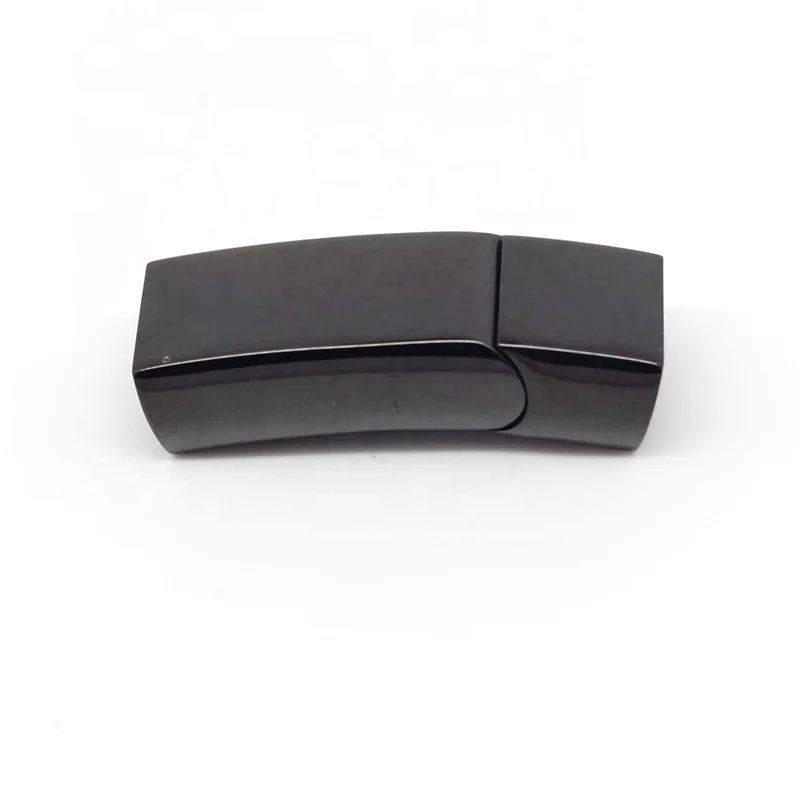 Hot Sales Fashion Accessories Stainless Steel Leather Bracelet Clasp