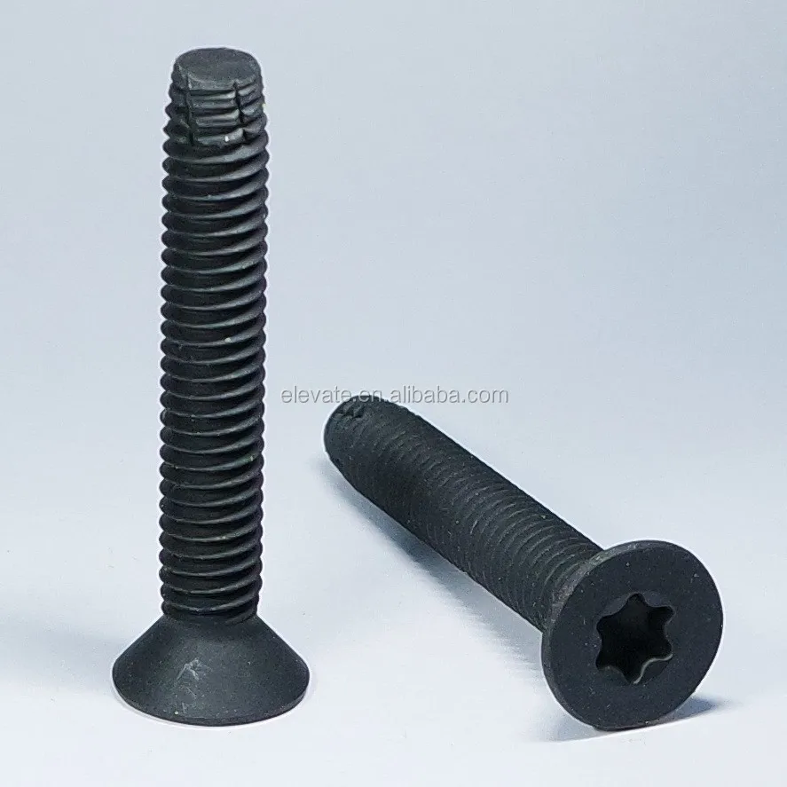 Flat Head Torx Drive Type-F Thread Blunt Point Floor Screw