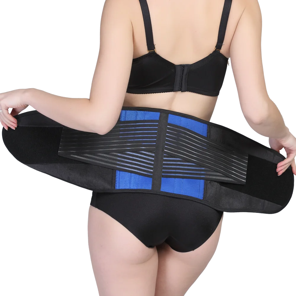 
Double pull elastic neoprene abdominal slimming belt for fat burn 