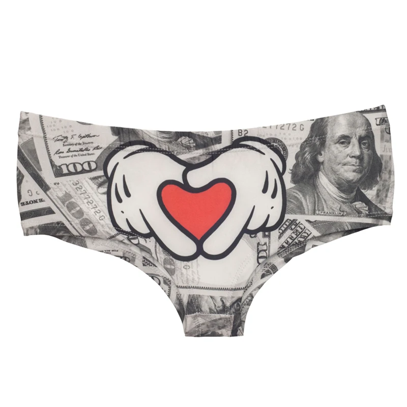 Сексуальные трусики с эффектом пуш-ап соблазнительное облегающее нижнее белье для девочек рисунком мопса собаки кошки эластичное 3d цифровое Полноразмерное лидер продаж