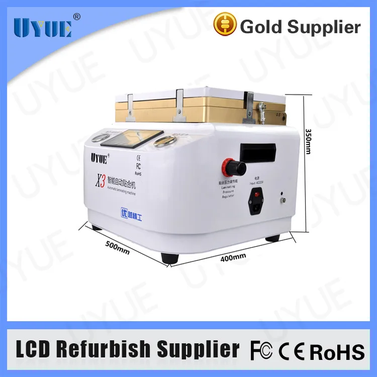 Vacuum OCA Polarizer Lamination Machine Mobile Phone Edge Glass Replace Machine