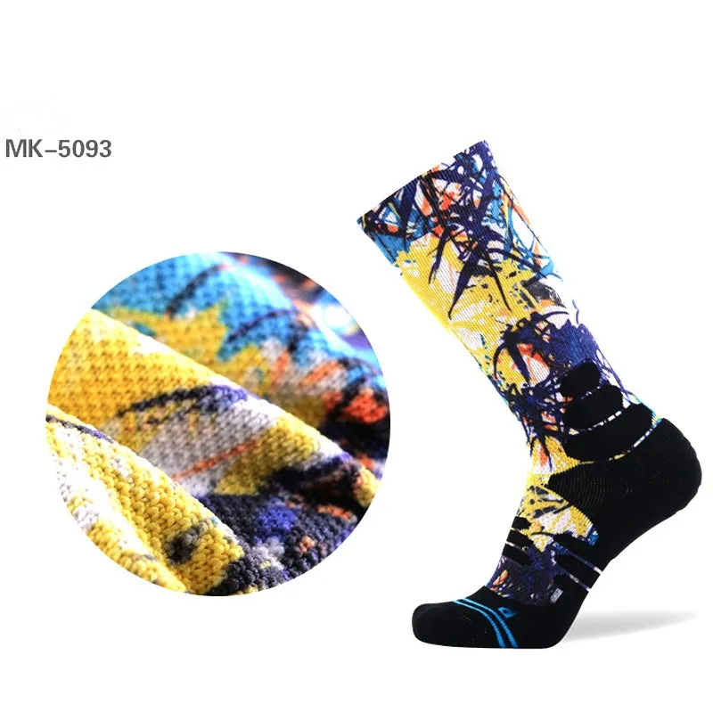 Wholesale Fashion Design Men Combed Cotton Custom Elite Socks
