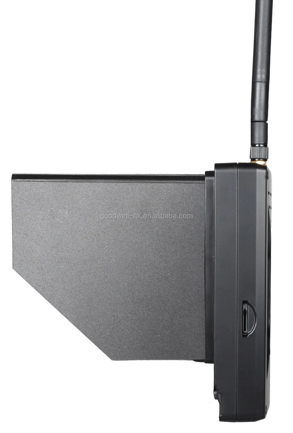 1000 cd/m2 High Brightness 7 Inch FPV Monitor built in DVR and Battery