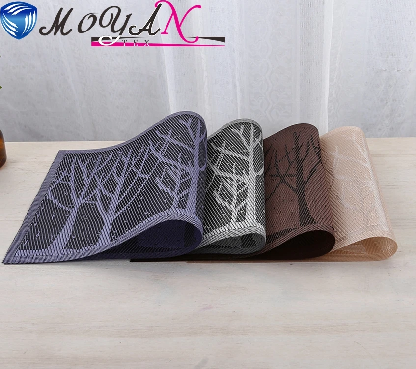 MY-77 extra large plastic vinyl placemats