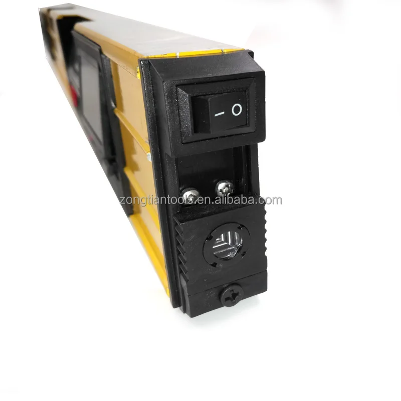 LCD display digital spirit level with laser