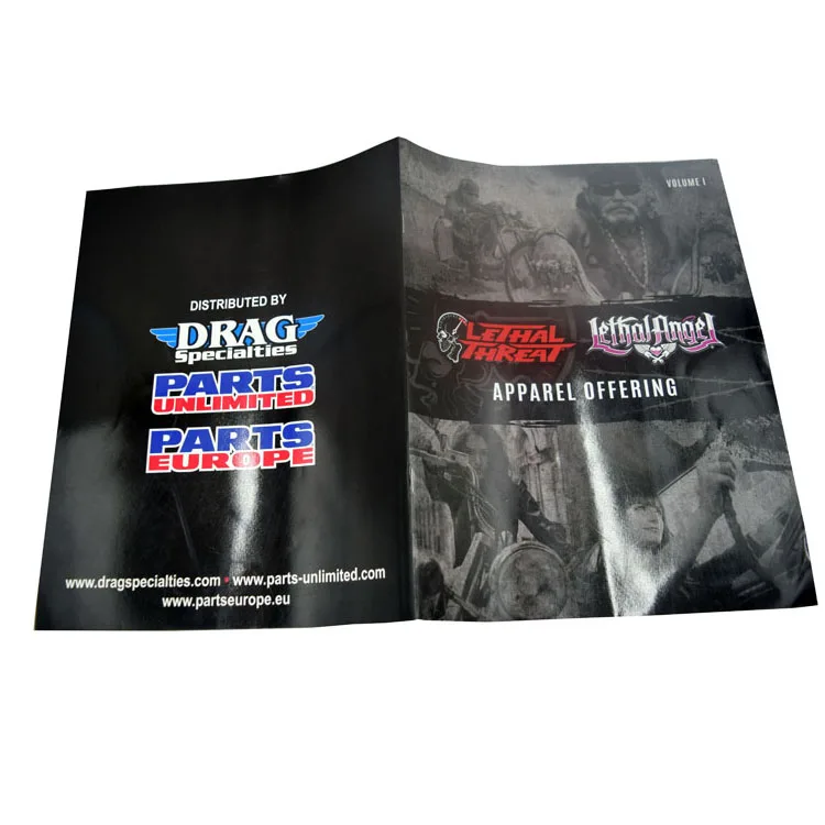 wholesale clothing catalogue printing in China