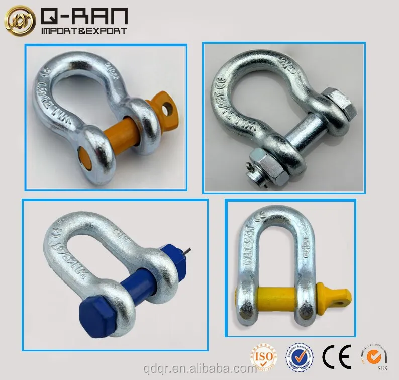 Rigging Anchor Chain Joining Shackle Large or Miniature shackles