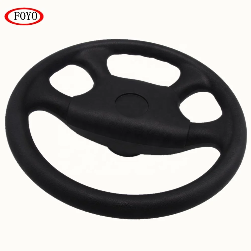 Boat Accessories Black Color plastic Marine steering wheel
