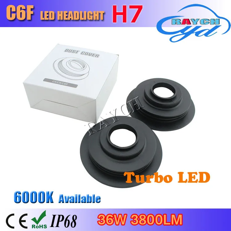 Top seller 3800lm H4 H7 H8 H9 H11 H13 9004 H13/H16 9005 9006 C6F прокат светодиодные лампы фар