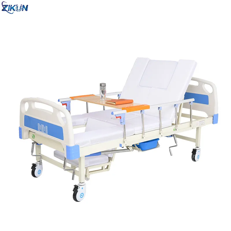 Регулируемая медицинская Больничная кровать с 2 кривошипными функциями