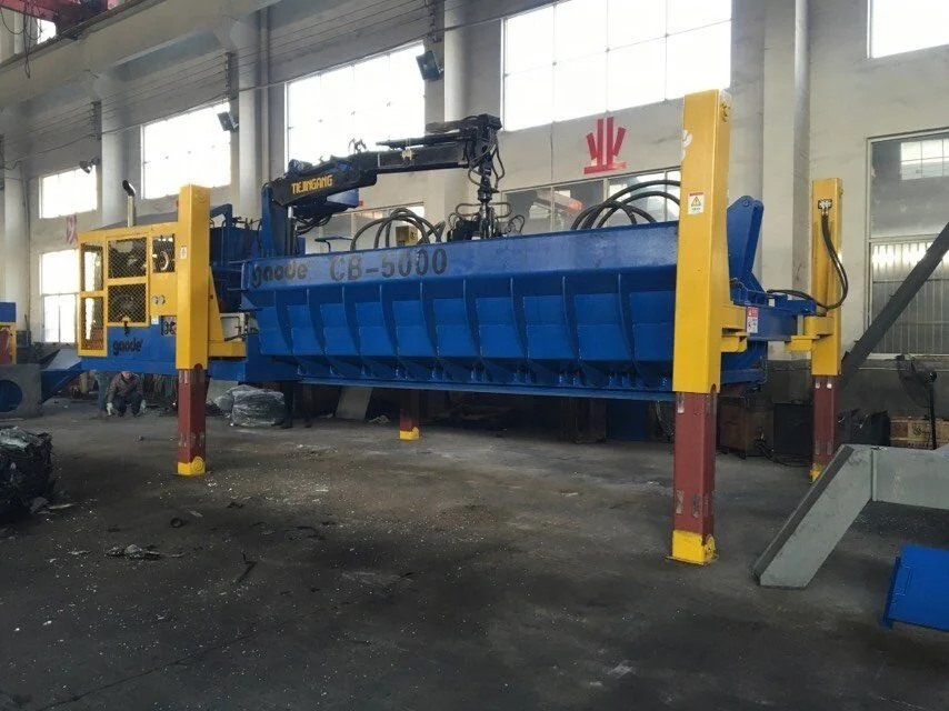 
Full Automatic hydraulic car baler machine for waste car 