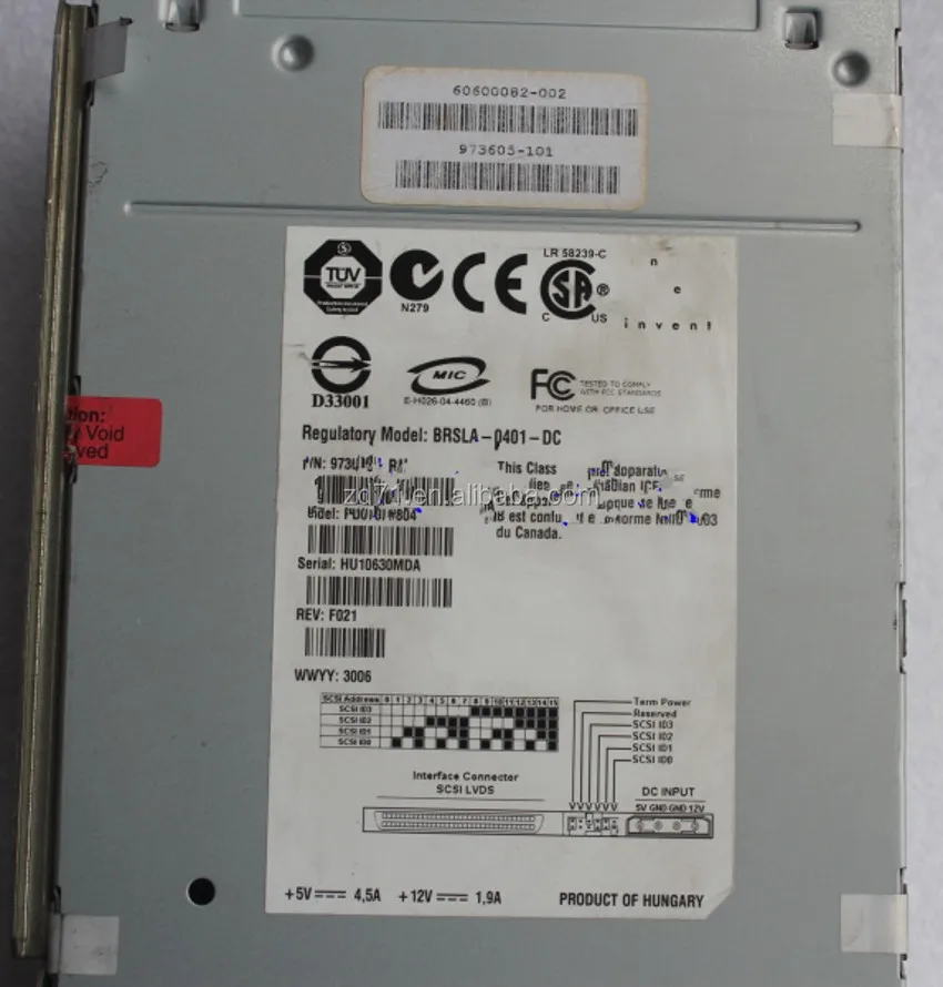  Ленточный привод 973605-101 412502-001 для msl6000 ultriumph 960 LTO3 SCSI