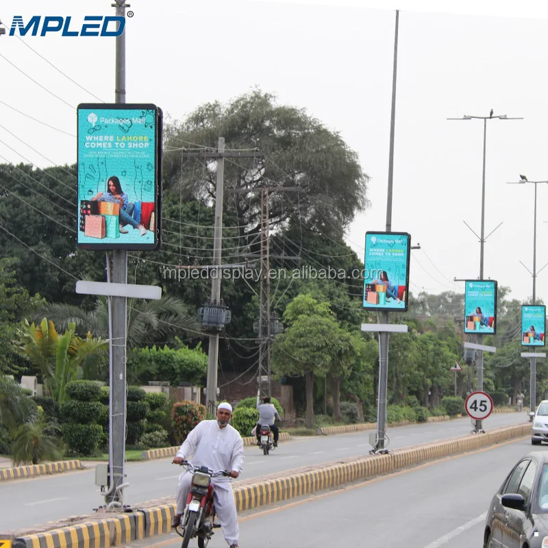 75inch LED Billboard 3G 4G Wireless Control Outdoor LED Billboard