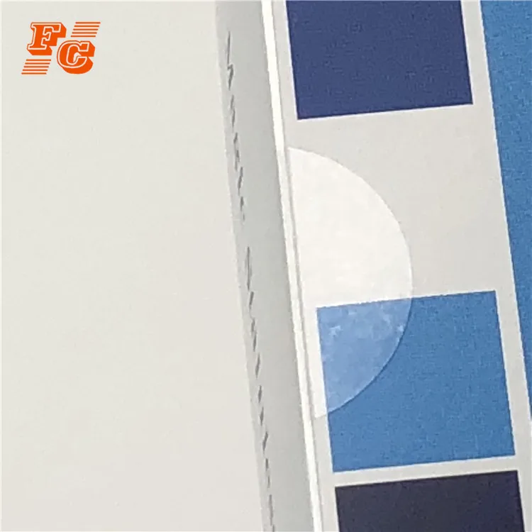 Clear Round Blank Transparent Waterproof Self Adhesive Labels Sealing Sticker