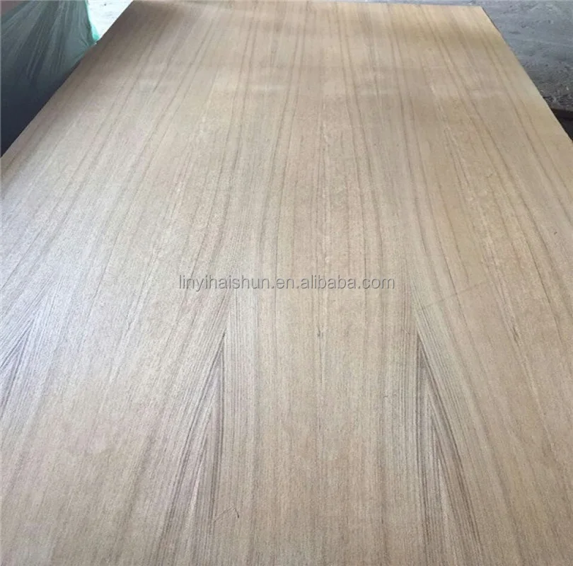 12mm Natural Teak veneer fancy plywood for sale