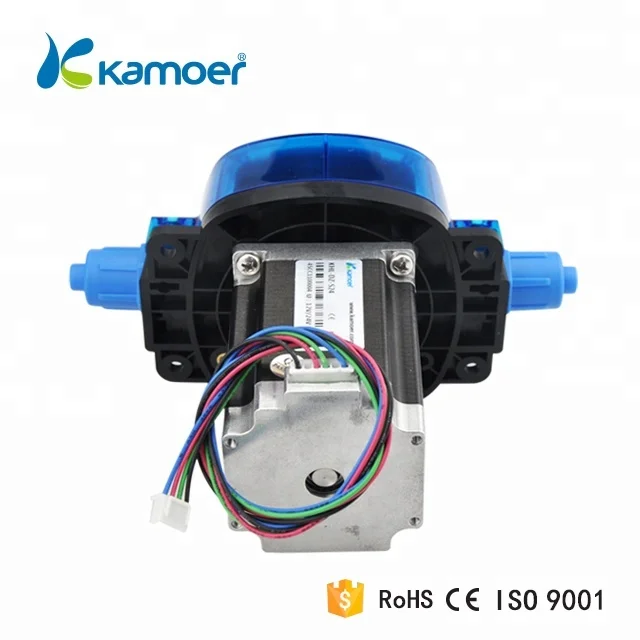 Kamoer KHL 12В 24В большой расход 1000 мл 1800 мл в минуту шаговый двигатель Жидкостная наполнение Перистальтический водяной насос