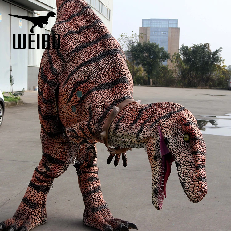 Animatronic dinosaur adult realistic dinosaur costume