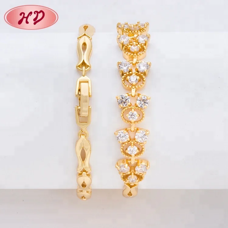 Роскошный Золотой бриллиантовый ювелирный браслет Дубай по заводской