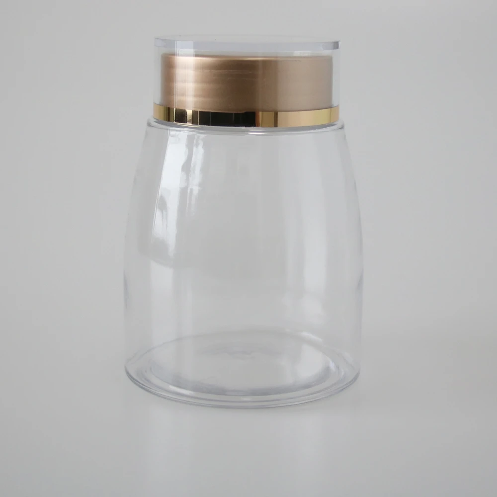 
Pet Wide Mouth Jar with Plastic Screw Caps Jam Jar for Candy 230ml 280ml 330 Ml 4oz 8oz Clear Plastic Screen Printing Pill Juyi 