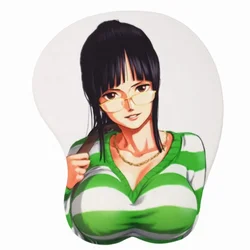 Wholesale custom print breast mouse pads cartoon silicone 3d breast-gel mouse pad wrist rest
