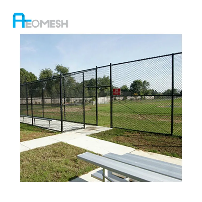 AEOMESH Clearvu fence/ clear view fence Rhombic wire mesh Cyclone fence