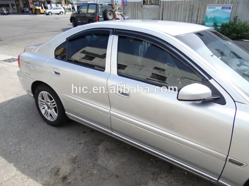 окна козырек, окна дефлектор, дождь гвардии для volvo s60