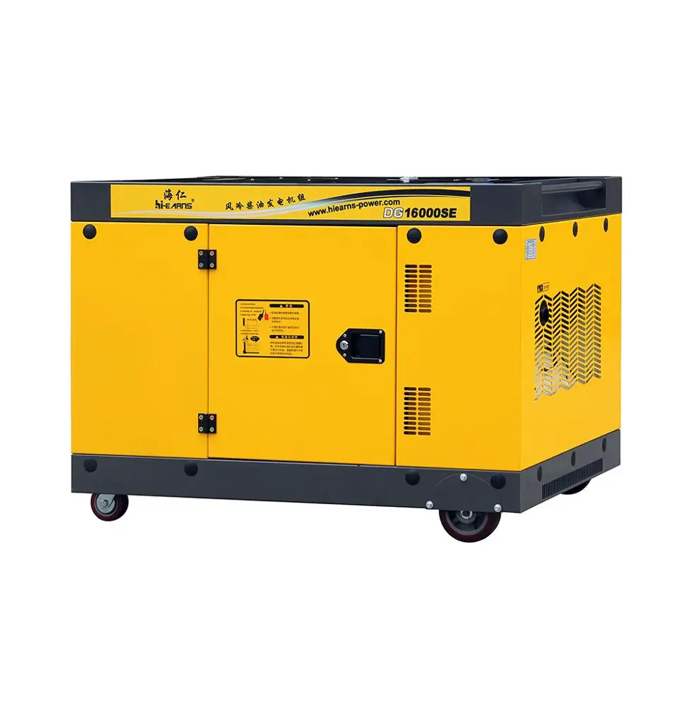 40ft container low price silent three  phase AC diesel generator