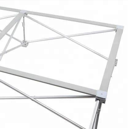 3*4 aluminum one fabric pop up displays backdrop display