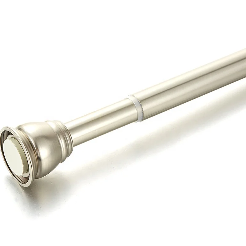 
LQ plated ORB iron shower curtain rod 