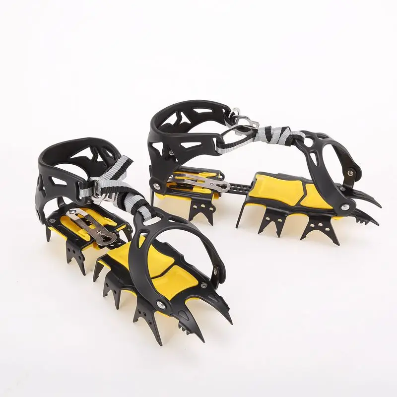Профессиональные ледяные холодные земли снег Тигр зубцы лед коготь Скобы Открытый Кемпинг пеший Туризм Альпинизм ТПЭ и сталь 37-45 ярдов
