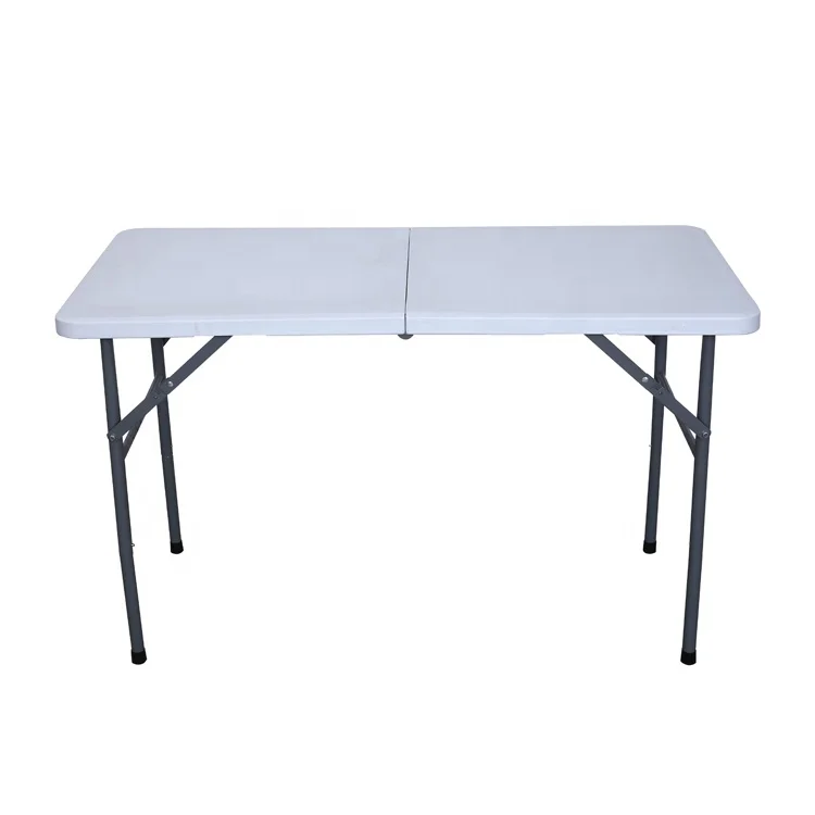 Granite White Korean Bbq Grill Kitchen Folding Picnic Table and Chairs Outdoor Furniture Plastic