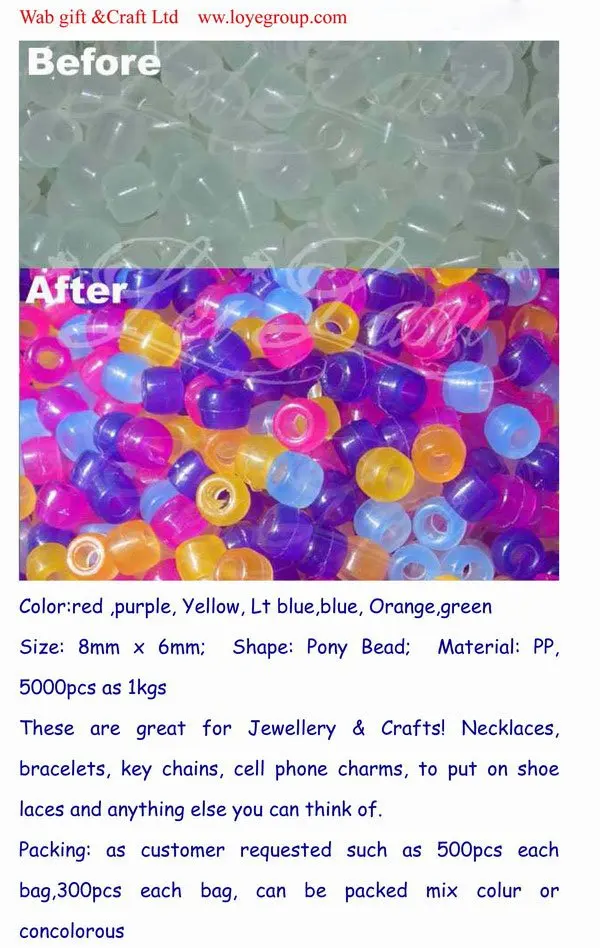 
uv bead solar bead colour change bead In sunshine colour change 