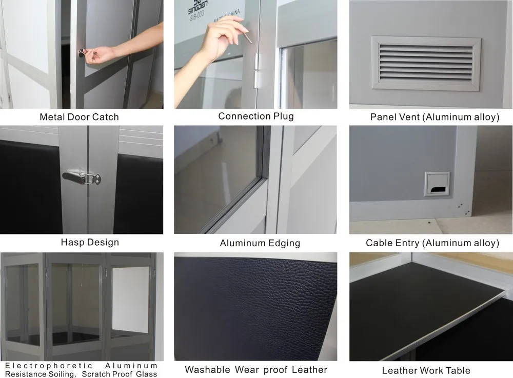 SINGDEN SIB003 interpreter soundproof booth audiometric sound isolation booth