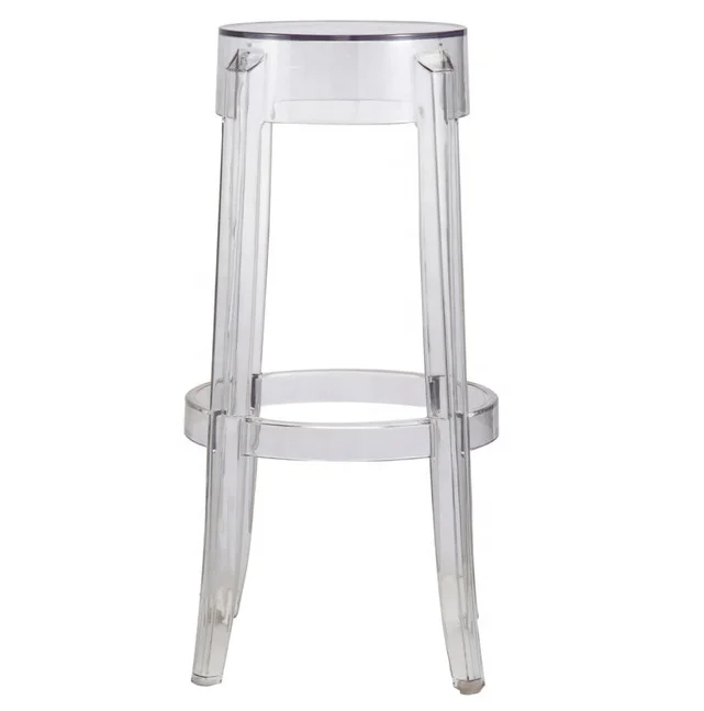 Acrylic Interlude Bianca Clear Counter Stool,Counter Stool,Acrylic Counter Stool