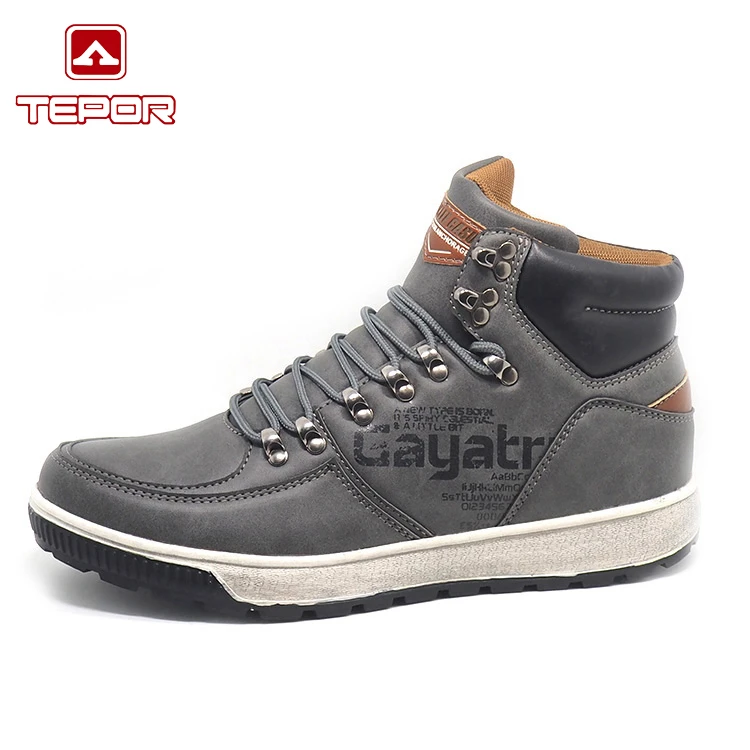 
Comfortable Fashion Black High Neck Man Sport Casual Shoe 