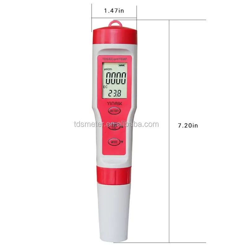 Высокой степенью точности Портативный pentds/PH/EC Многофункциональный цифровой измеритель