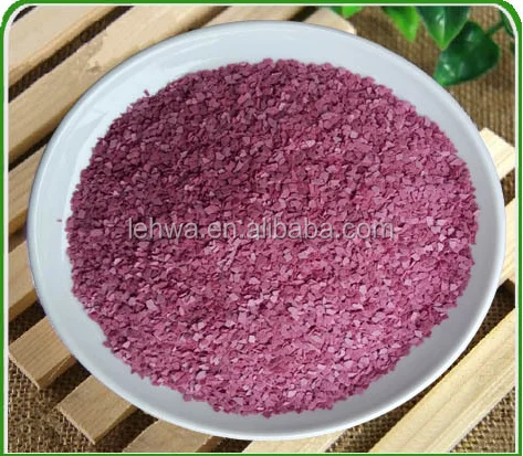 zhenjiang company nutrition supplement purple sweet potato flakes