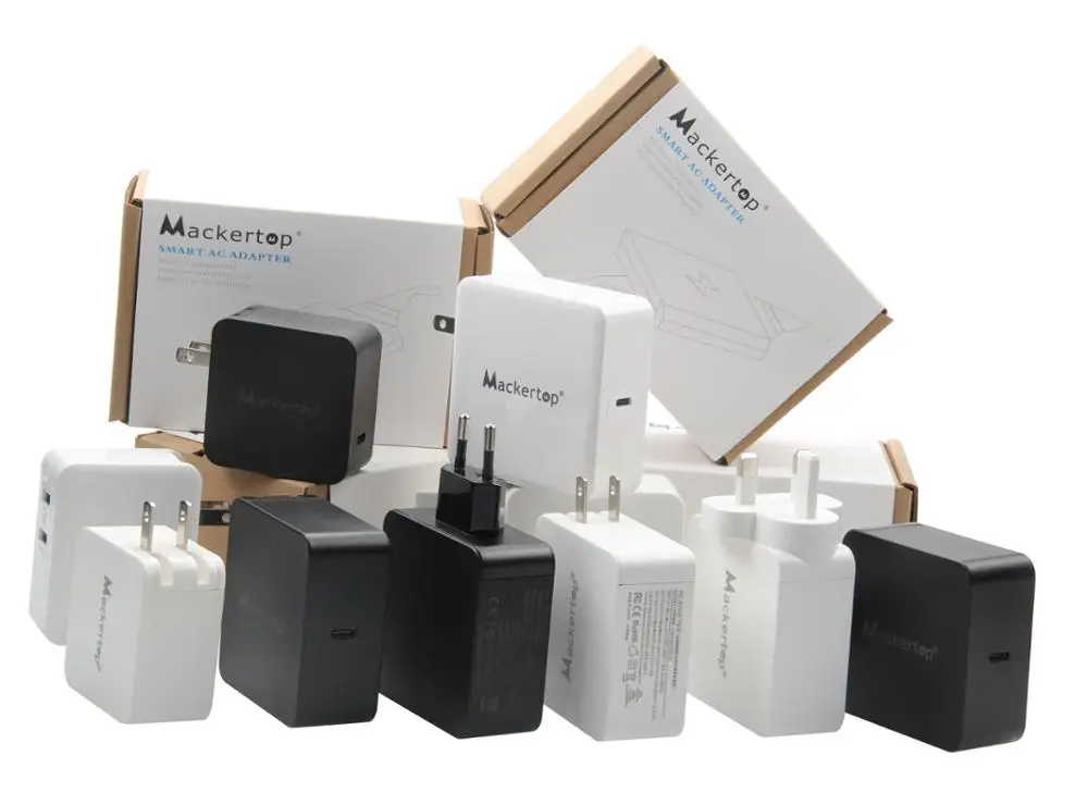 100% High  Quality USB C Charger  87W For New Macbook Pro 15 inch Black White color large stock