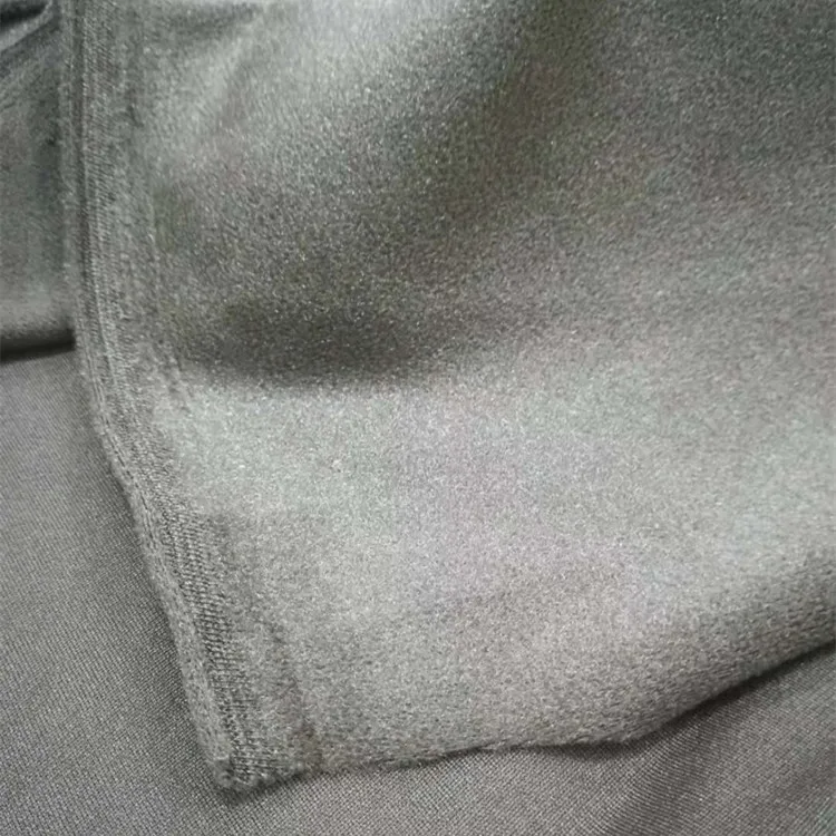 Nylon/Spandex OK cloth fabric magic loop velvet fabric medical warp knit elastic brush loop fabric