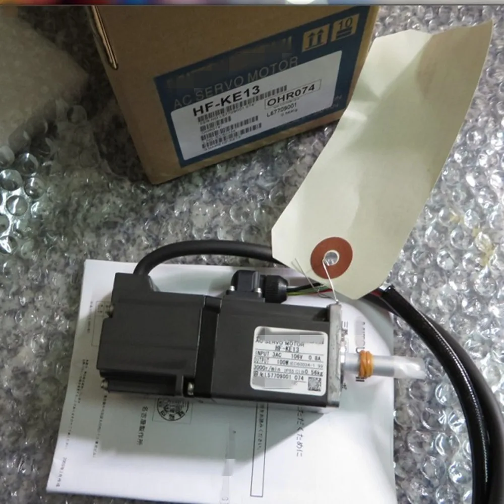 100W Industrial Electric high torque motors AC Servo Stepping Motor HF-KE13 NEW in stock