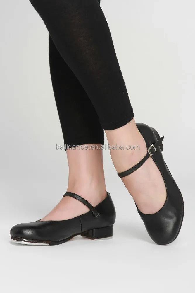 
D004727 Dttrol cow leather tap dance shoes with heel 