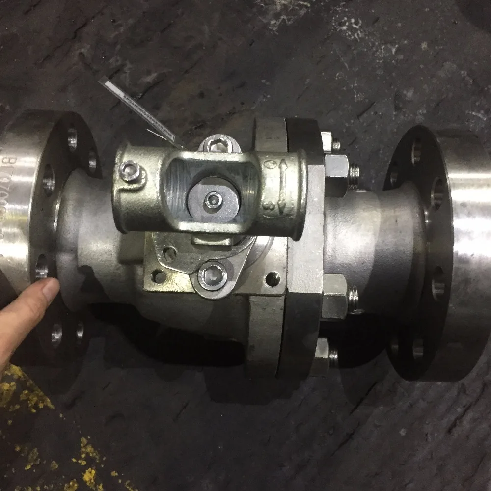 wenzhou 2 pc a216 wcb Floating ball valve dn100