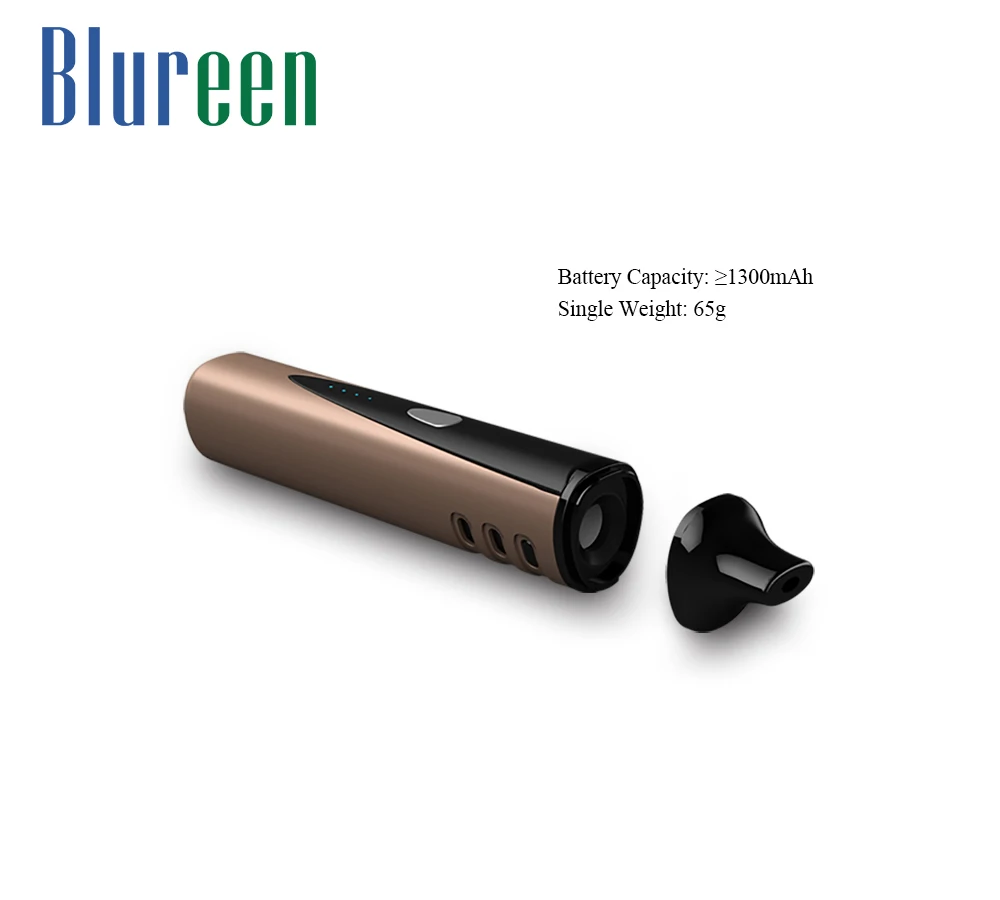 
Custom Dry Herb Vaporizer Taitanvs-MT 1300mAh Ecig Accessories 