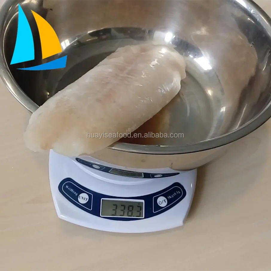 Fresh raw material frozen fish in bulk packing Frozen Alaska Cod Fillets