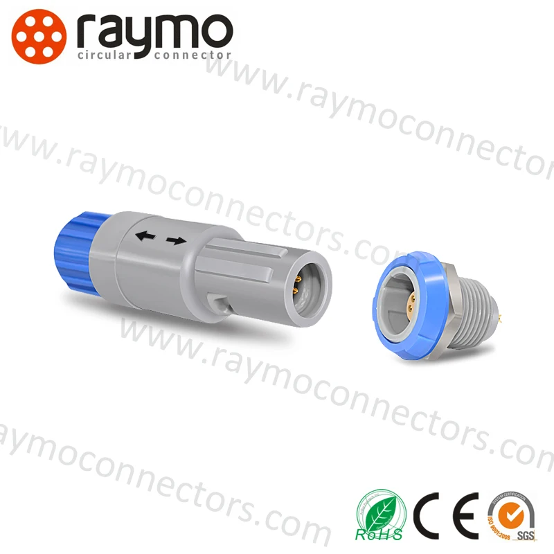 Hot sales compatible Plastic medical Connector PAG 2 3 4 5 6 7 8 9 10 14 Pin Male Plug