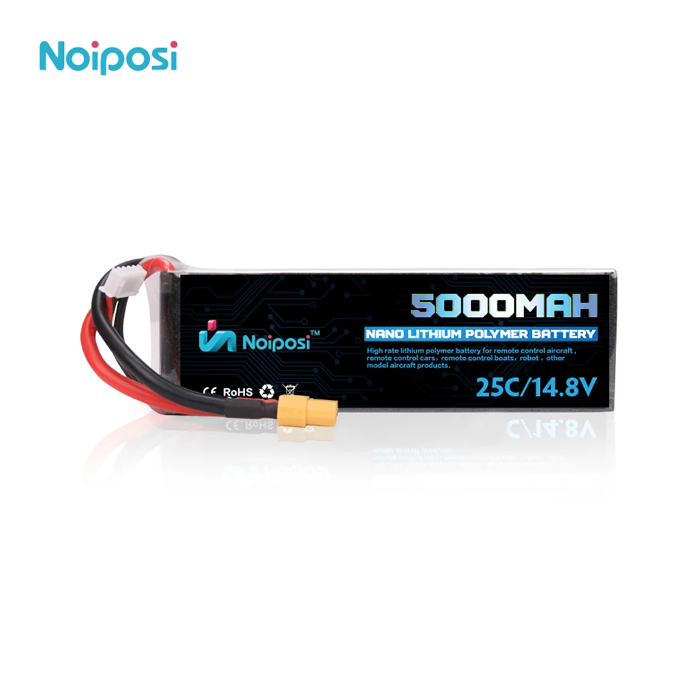 Li-ion battery pack 4s1p lipo 4s 5000mah 14.8v 50c polymer battery