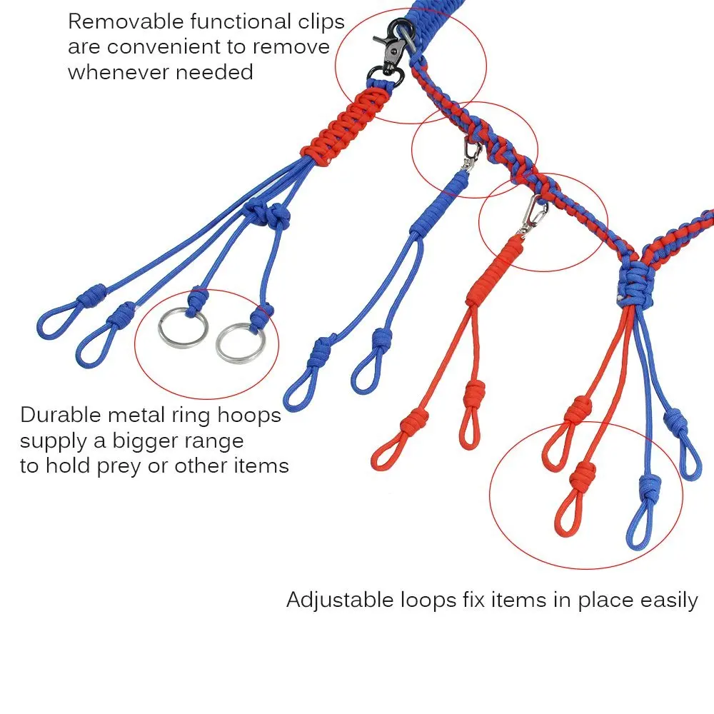 
Hand Braided Necklace Duck Call Lanyard for Pheasant Waterfowl 