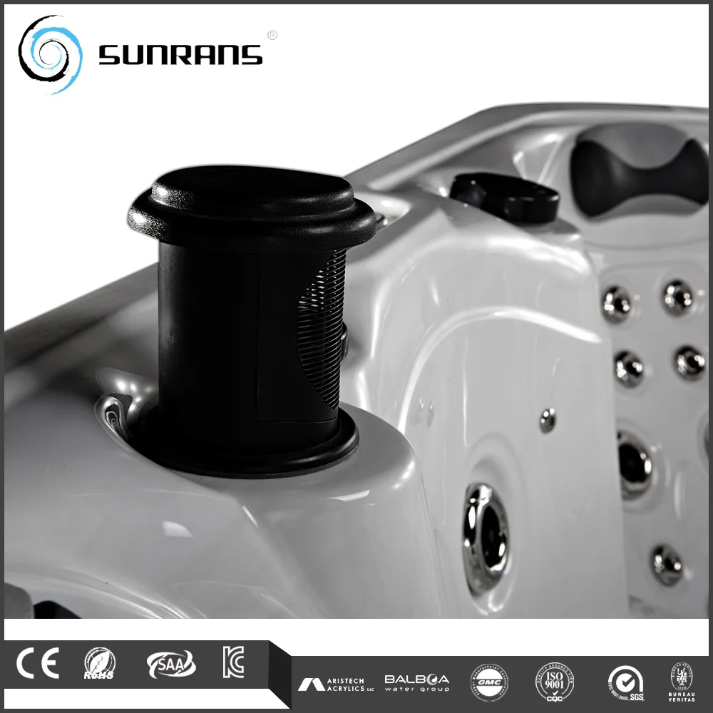Sunrans 2021 Luxury air jet whirlpool massage outdoor spa hot tub