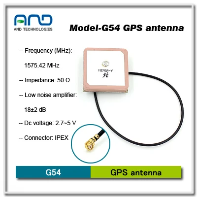 Оптовая G54 3dBi внутренняя Антенна GPS цена с разъемом IPEX