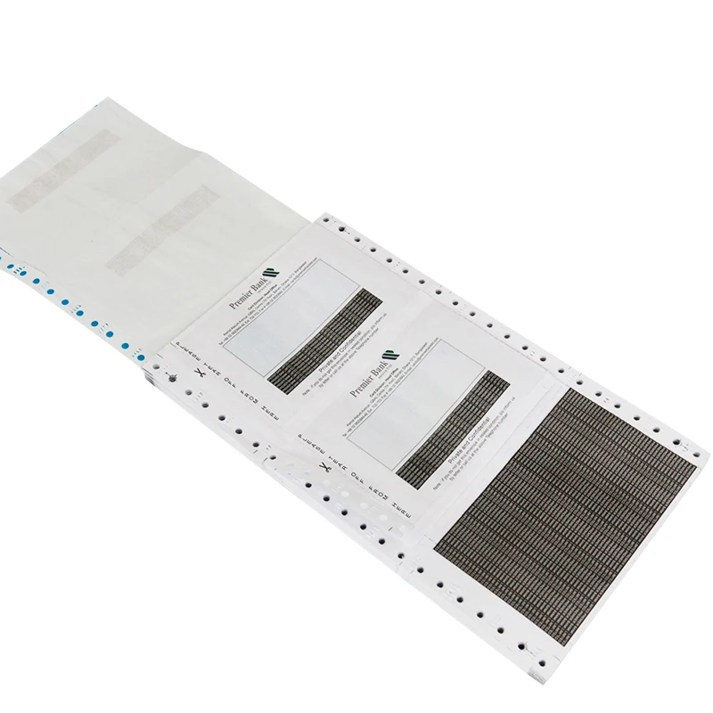 
hot sales 2ply 3ply pin mailers for bank with good Image 